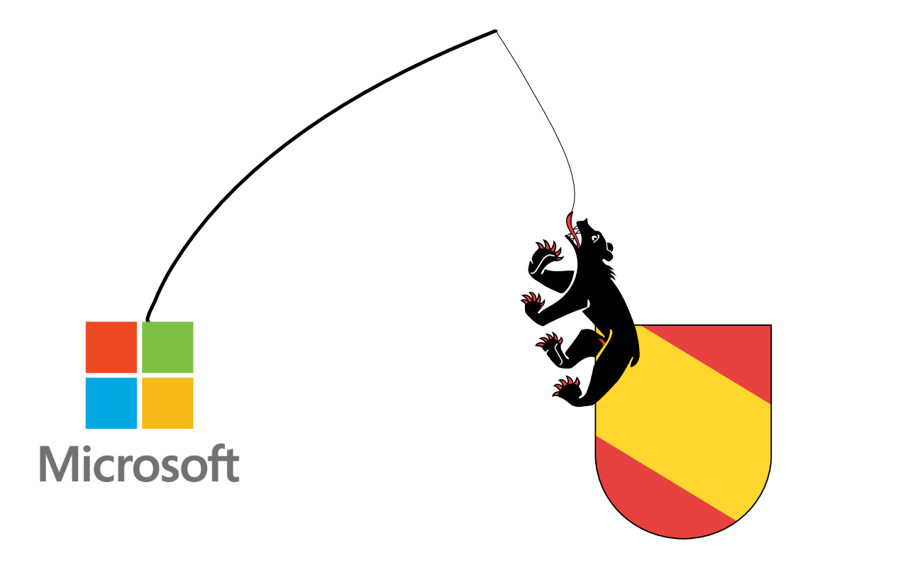 Microsoft hat Bern am Haken - Piraten sind fassungslos